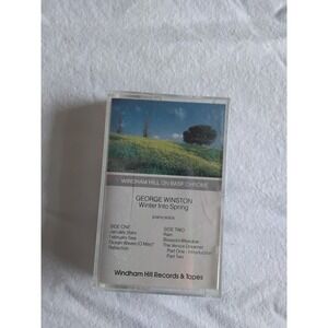 George Winston Winter Into Spring Cassette Tape Piano Solos Windham Hill Records